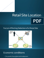 Retail Site Location