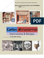 Some Notes On The History of The French Cuisine. Carlos Mirasierras On Scribd