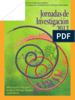 Aguiluzy Morales Coords CEIICHJornadas Investigación 2013
