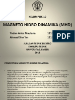 Magneto Hidro Dinamika (MHD)