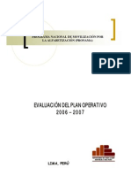 Plan Operativo 2006 - 2007