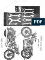 Triumph 350cc-HW-OH Valve Owners Manual