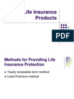 Life Insurance Products