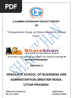 Download Comparative Study on Share Market  Mutual Fund by pushprashantpa SN22524726 doc pdf