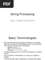 Lec 6-String Processing