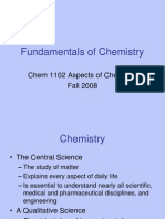 Lect 1 Fundamentals of Chemistry