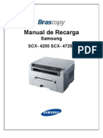 ManualRecarga Samsung scx-4200