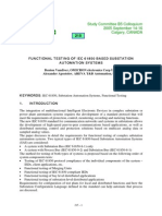 Functional Testing of Iec 61850 Based Substation PDF