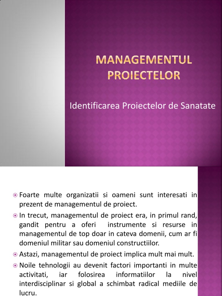 Curs Management Proiecte Bun