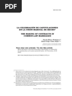 Celebracion de Capitulaciones en La Union Material de Hecho