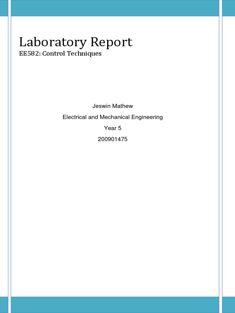 Control Techniques in Manufacturing Systems | PDF | Control System ...