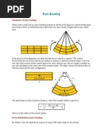 Kinematics of Pure Bending