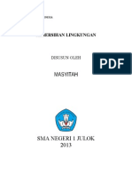 Makalah Bahasa Indonesia Kebersihan Lingkungan