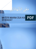Materi Ma'Nasy Syahadatain 1-7