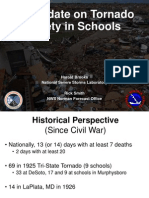 A historic perspective on tornado disasters at schools from the National Weather Service