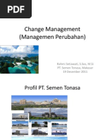 Download Change Management Managemen Perubahan Terbaru1 by Rifki Darmawan SN225283030 doc pdf