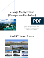 Change Management (Managemen Perubahan) Terbaru1