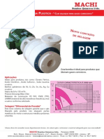 Bomba Centrifuga Plastica