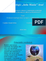 Realizarea Topologiei Fizice Şi Logice A Liceului