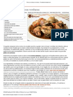 Pollo A La Cerveza Con Verduras - Recetasderechupete PDF