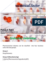 Pharmaceutical Sector: Pulla Rao