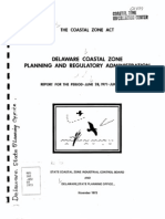 Coastal Zone Act Report 1971-1973