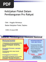 Download Kebijakan Fiskal Dalam Pembangunan Pro Rakyat by cides SN2253013 doc pdf