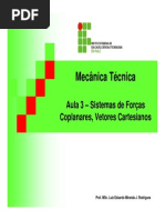 Equilibrio de Forças Coplanares