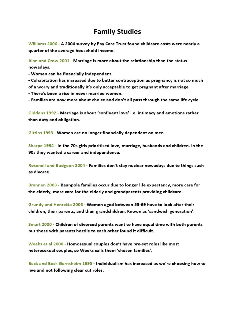 Modern Family Dynamics and Laws | PDF | Family | Marriage