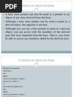 Slides On Polymorphism in C++