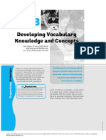 Article-Developing Vocabulary Knowledge & Concepts