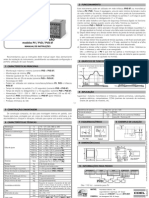 Monitores de Tensão: Modelos PV / PVD / PVD-3f