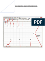 Descripción Del Contorno de La Ventana de Excel Yule