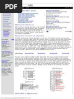 RS232 Serial Cable Pinout Information