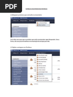 Rotina de Inventario No Protheus