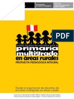 Modelo educativo multigrado rural