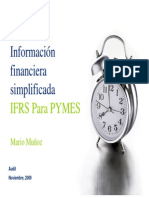 Cl Presentacion Ifrs Pymes Mmunoz 231109