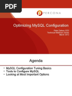 WEBINAR2012 03 Optimizing MySQL Configuration