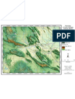 Morphology Map of The Cuatro Cienegas Basin in Coahuila, Mexico