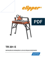 Serra Mármore - Norton Clipper TR 201 E [Manual]