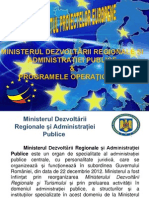 Curs 7 - Ministerul Dezvoltării Regionale Și Administraț Iei Publice