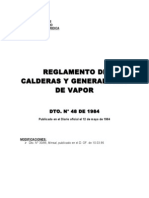 Reglamento Calderos Chile