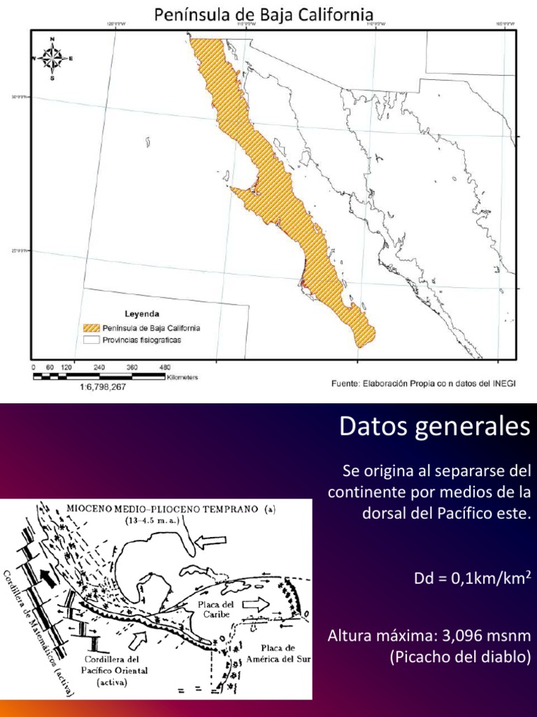 Provincia Fisiográfica de La Península Baja California PDF