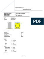 Reporte de RAM Connection Standalone V8i - Datos