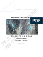 Informe Geolgico Distrito La Roca - Pub