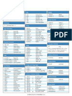 Document Outline <!DOCTYPE> <HTML> <Head> <Body> Version of (X)HTML HTML