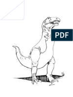 Dibujos Colorear Dinosaurios PDF