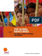 ITUC Global Rights Index - The World S Worst Countries For Workers