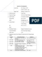 Biodata Pembimbing Pkm