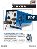 Parker DA1500 Portable Magnetic Inspection Unit